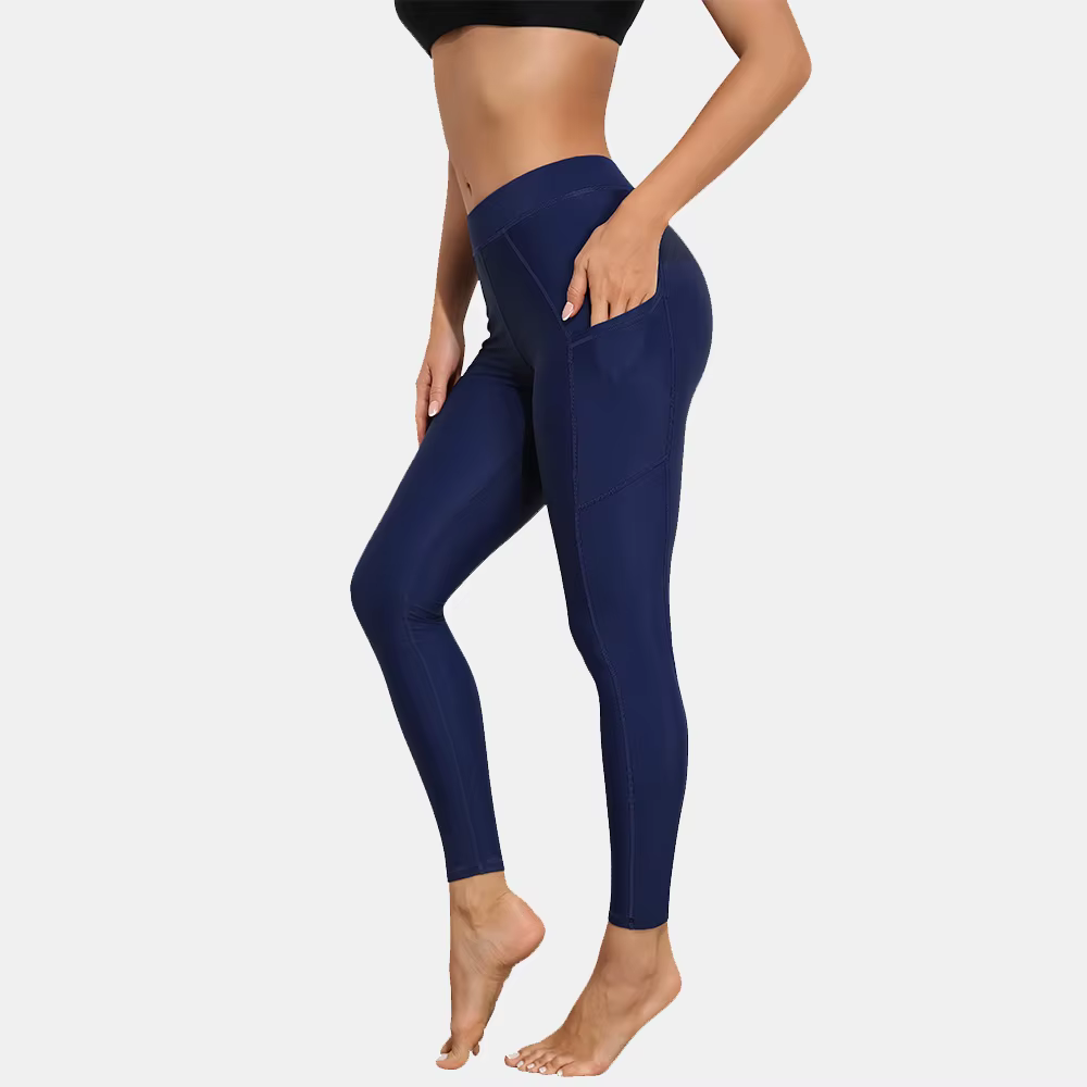 Anfilia-Maillot de bain taille haute pour femme, pantalon de natation, bikini astronomique, séchage 