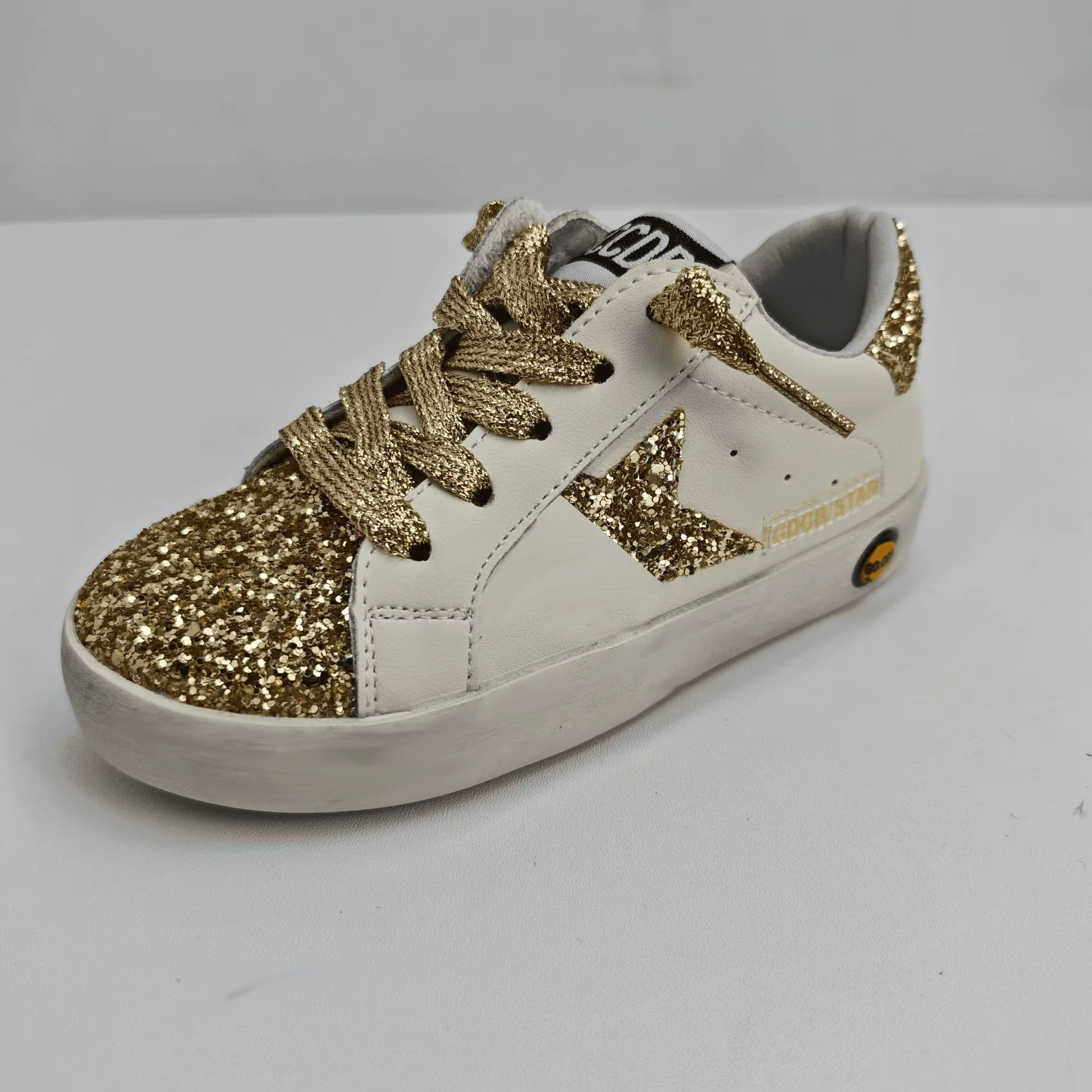 Enfants mode automne printemps enfants étoile conseil chaussure fille couleur bloquant chaussures dé