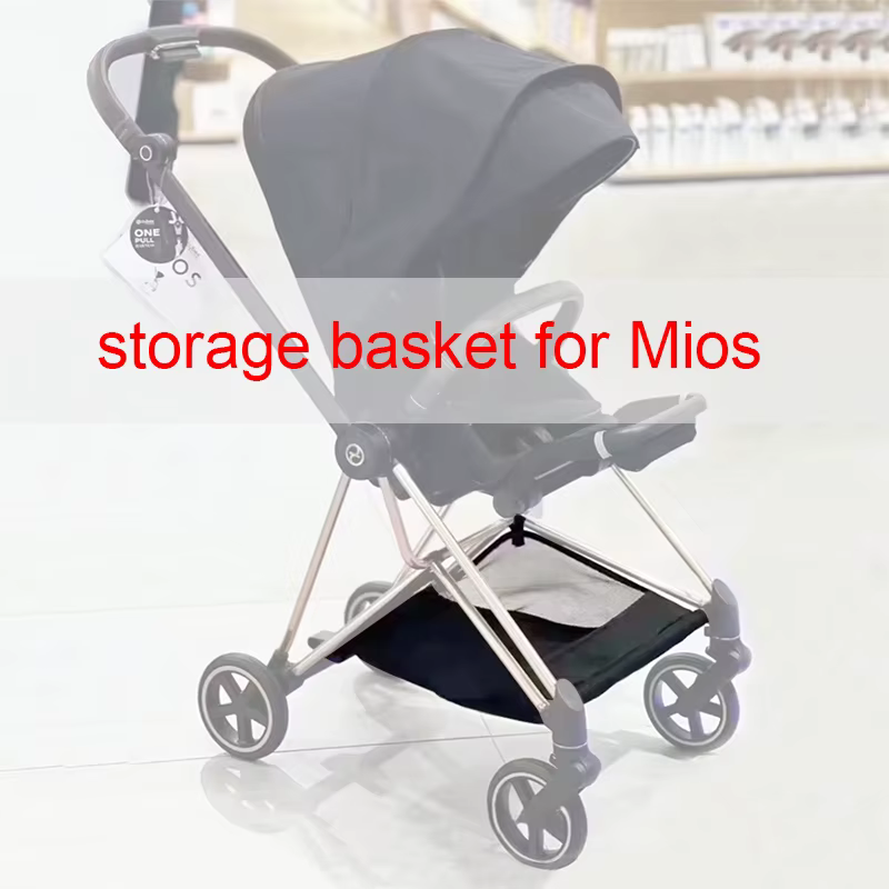 Panier de rangement pour poussette, pour Buggy Cybex Mios, y compris Mios 2/3, panier de courses, sa