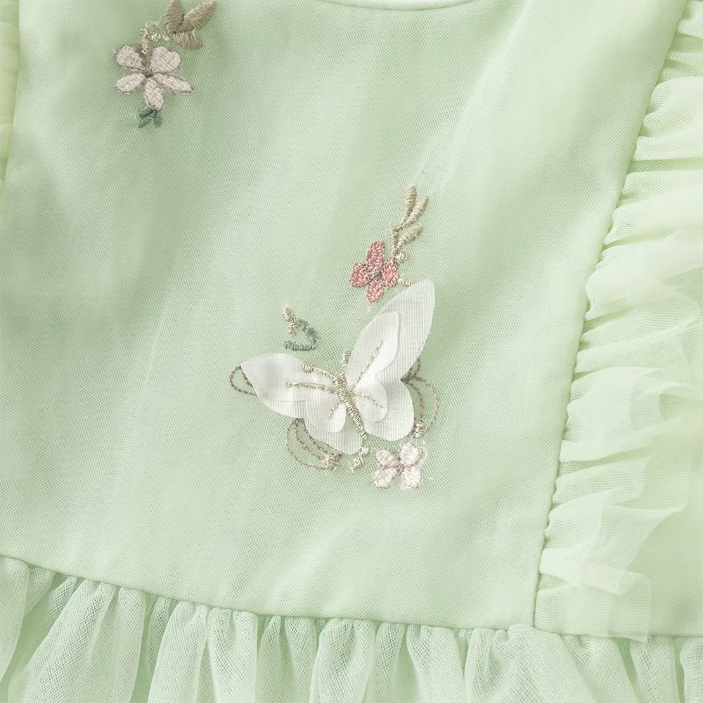 Robe de princesse en dentelle brodée Dave Bella pour filles, bébés et enfants, sans manches, robe d'