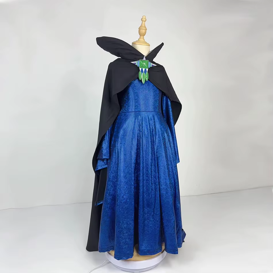 Costume de reine maléfique blanche-neige pour filles, vêtements de spectacle sur scène pour enfants,