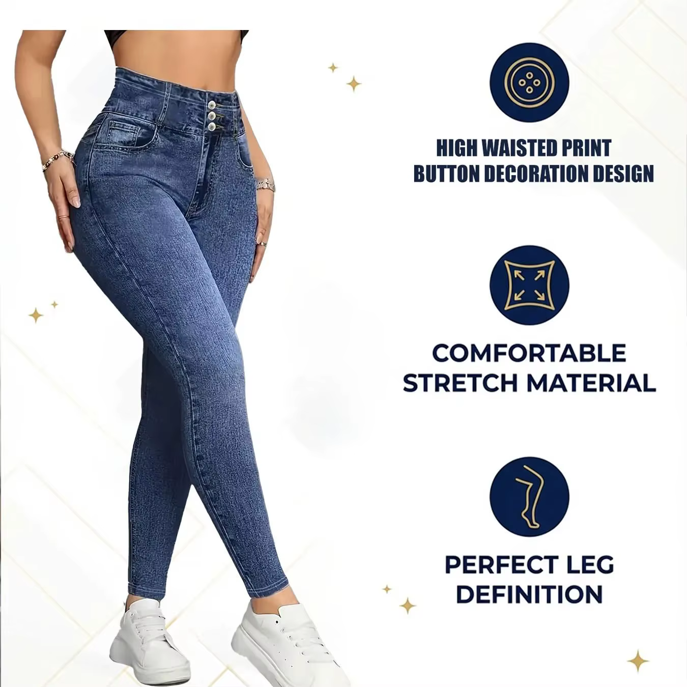 Leggings pour femmes non en jean, taille haute, effet push-up, pantalon de yoga, pantalon décontract
