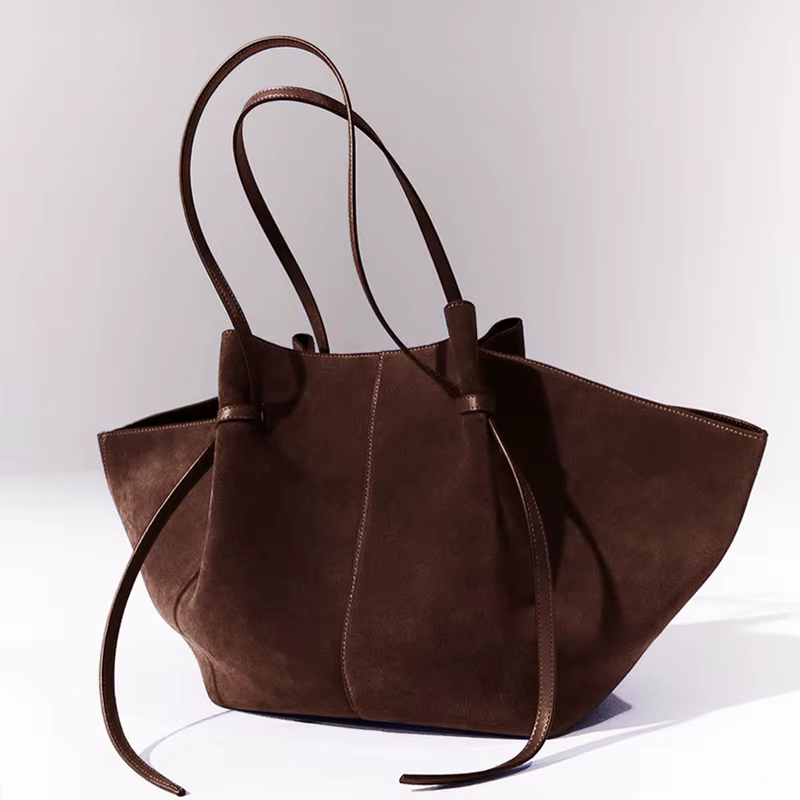 Sacs fourre-tout en simili-daim personnalisés pour femmes sacs à main et porte-monnaie de luxe de cr