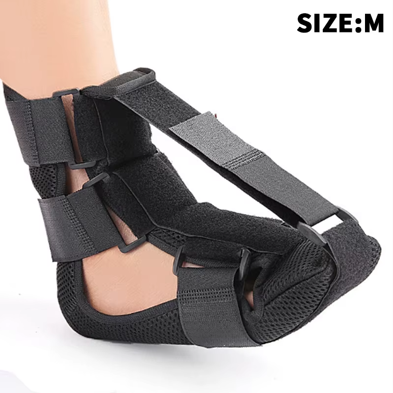 Chaussette de Compression d'attelle de nuit pour fasciite plantaire, attelle orthopédique de pied de