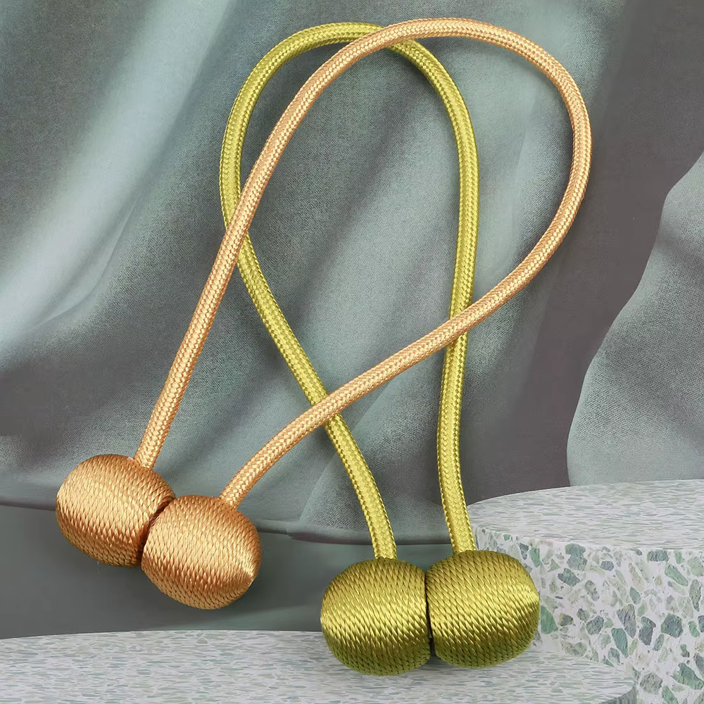 BELAVENIR attache de rideau magnétique haute qualité Clip rideaux porte-boucle décoratif maison Poly