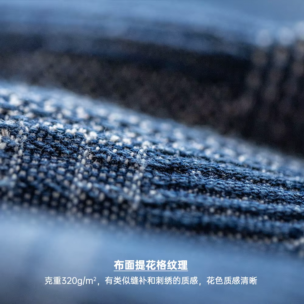 Maden-Veste en jean rétro américaine pour femme, style Boro, chemises à manches longues, printemps e