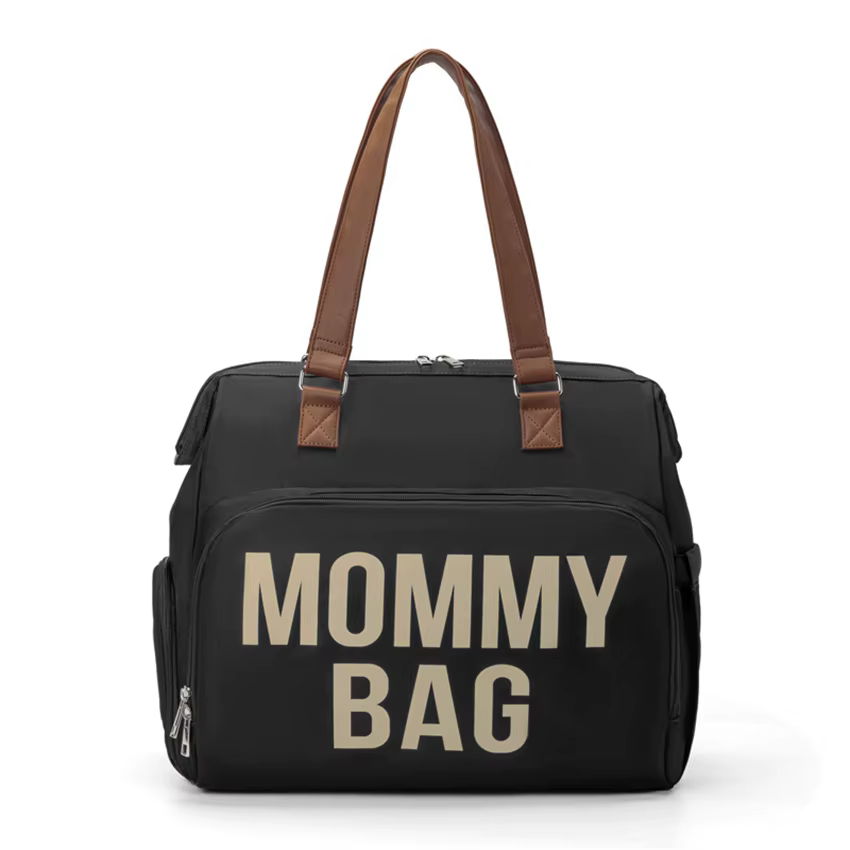 Sacs à couches pour maman à bandoulière unique, sacs à dos de voyage de grande capacité avec matelas