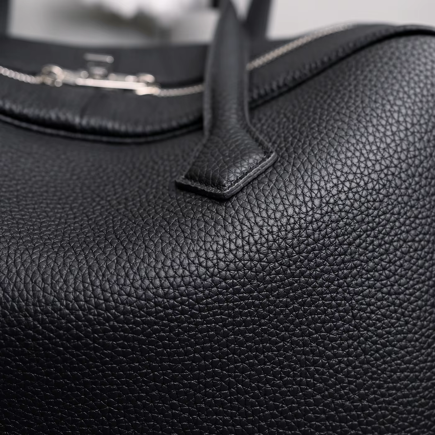 Nouveau Sac à Main en Cuir Véritable 35 cm Grande Capacité en Cuir de Vachette Pleine Fleur pour Fem