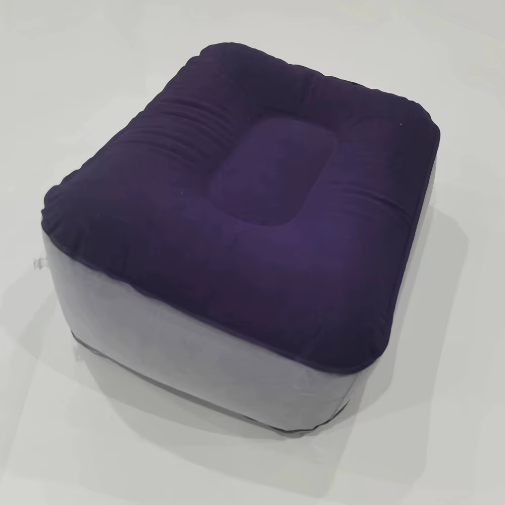 Repose-pieds gonflable en PVC, coussin d'air pour voyage, bureau, maison, jambes relaxantes, outils 