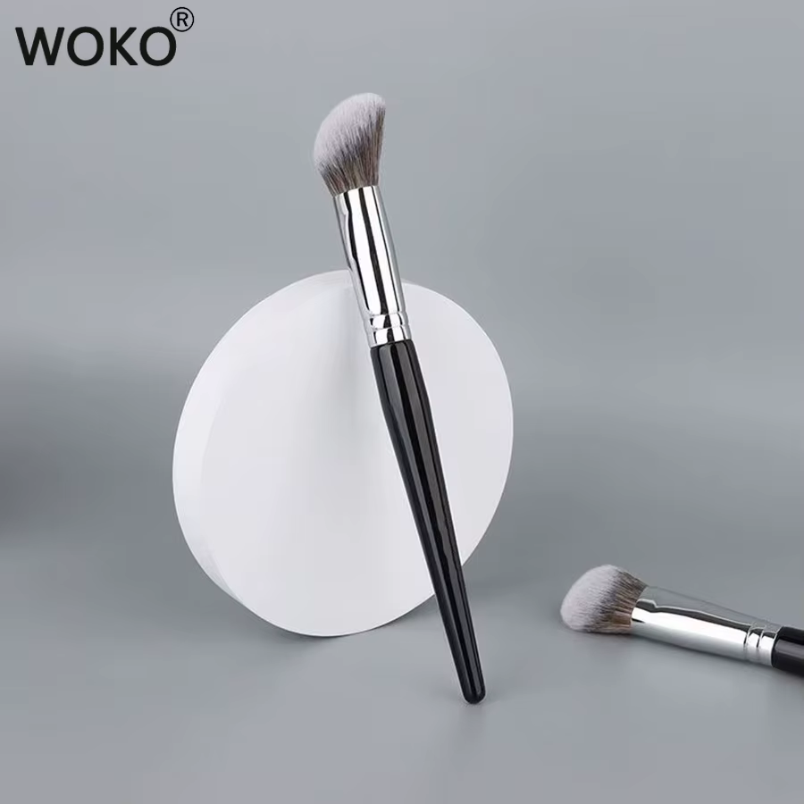 Brosse à Blush crème, imite l'application du bout des doigts, poudre de pointillé, pinceaux de maqui
