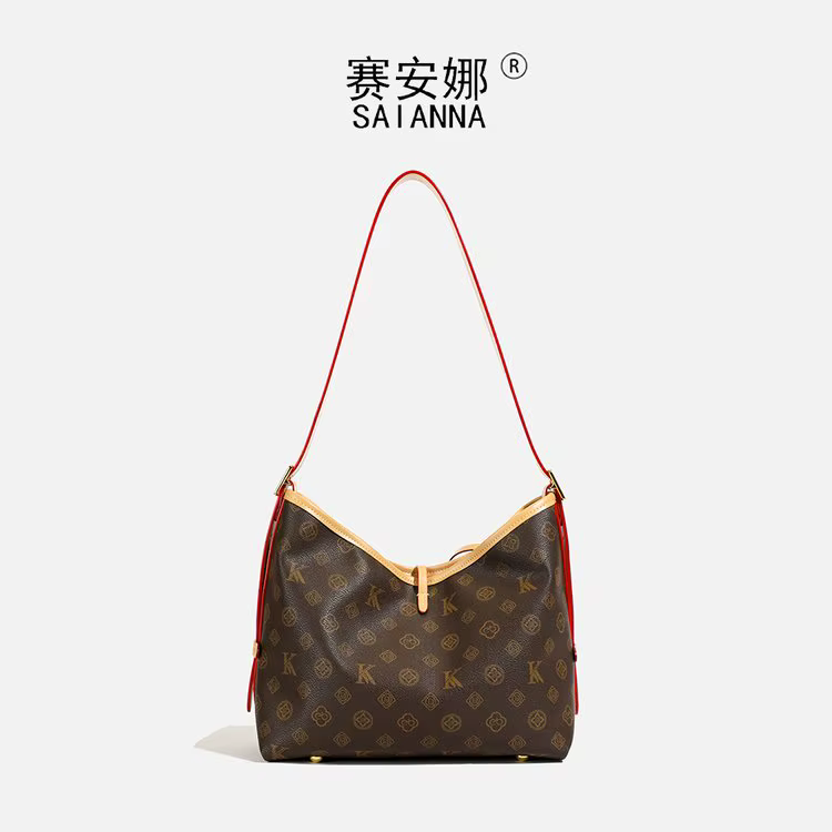Sacs à langer tendance de couleur unie pour femmes, sac à bandoulière classique parisien, sac messag
