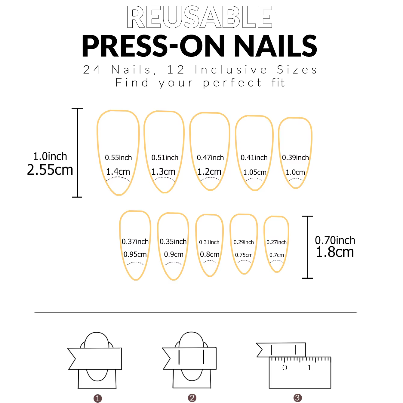 120/240/360 pièces boîte brillant doux Gel rose français ongles conseils moyen amande blanc Simple p