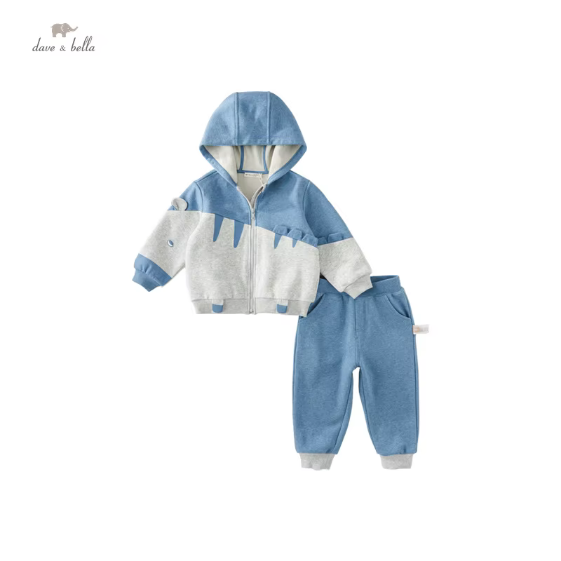 MAC-Tricot deux pièces pour enfants, mode décontractée, sports de plein air, automne, DB3236883