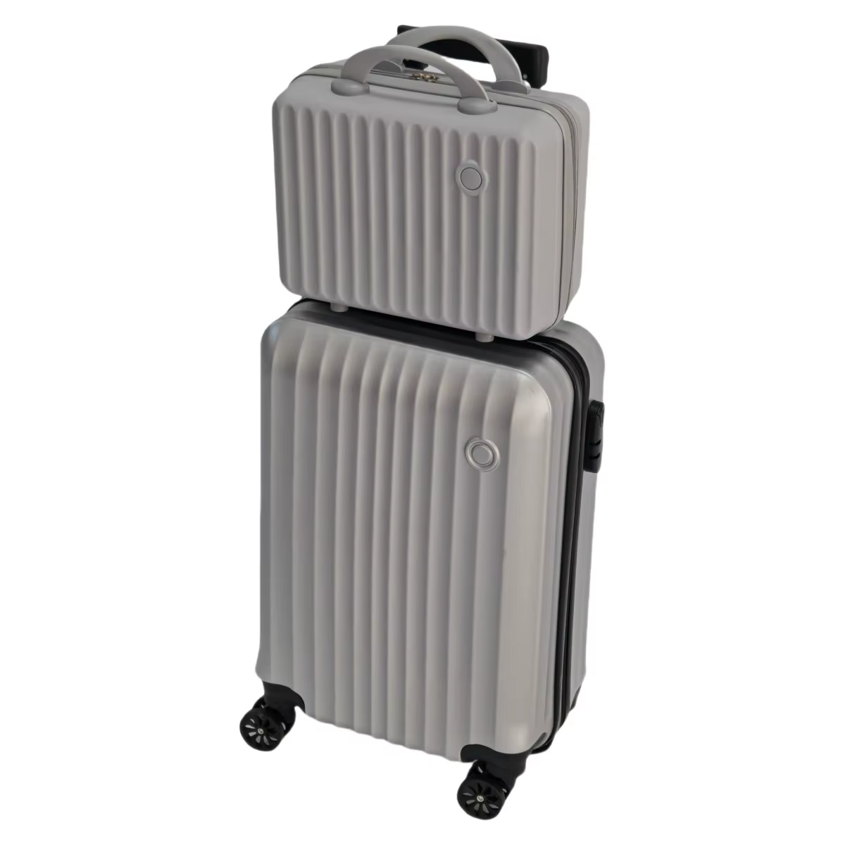 Ensemble de 2 pièces, boîtier de chariot de 20 pouces et combinaison de valise de 14 pouces, roues u