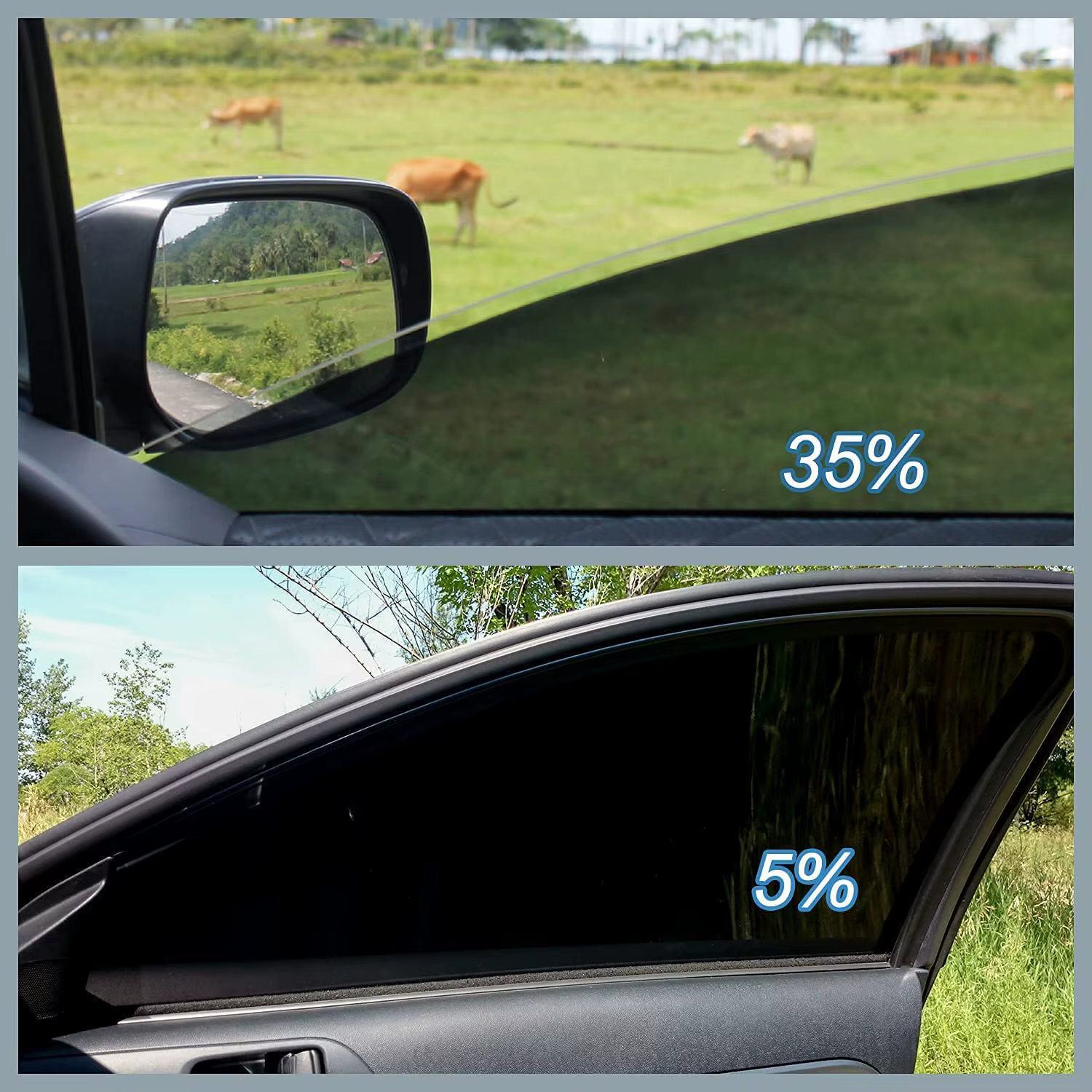 Film teinté pour vitres de voiture, 8m, Film de confidentialité pour vitres, bloc UV thermique résis