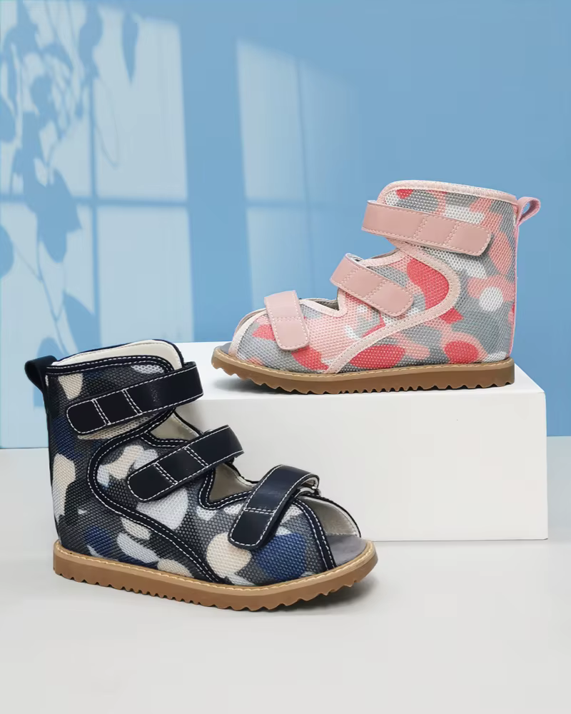 Uckland-Chaussures d'été pour filles et garçons, sandales à talons hauts renforcés, l'offre elles pl