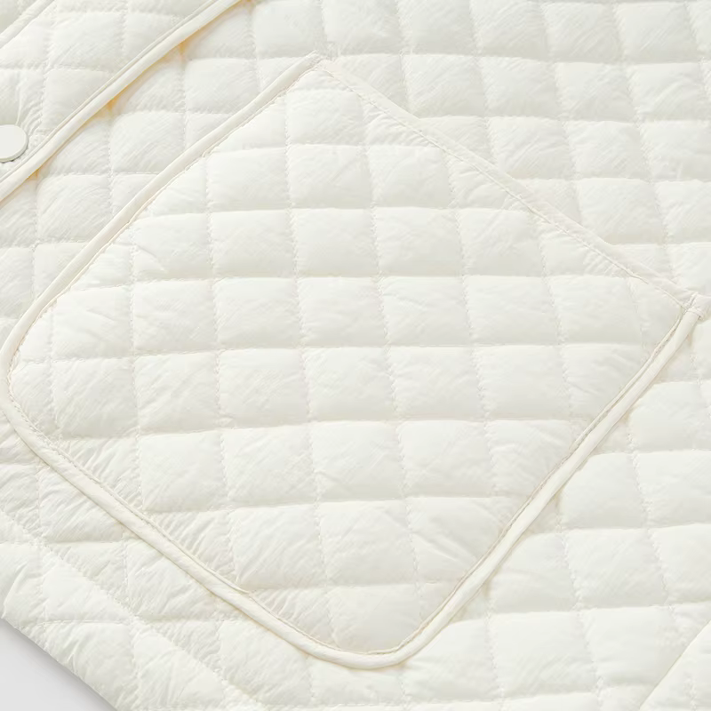 Semir manteaux femmes rembourré texturé diamant couche intérieure ample décontracté 2025 hiver cordo