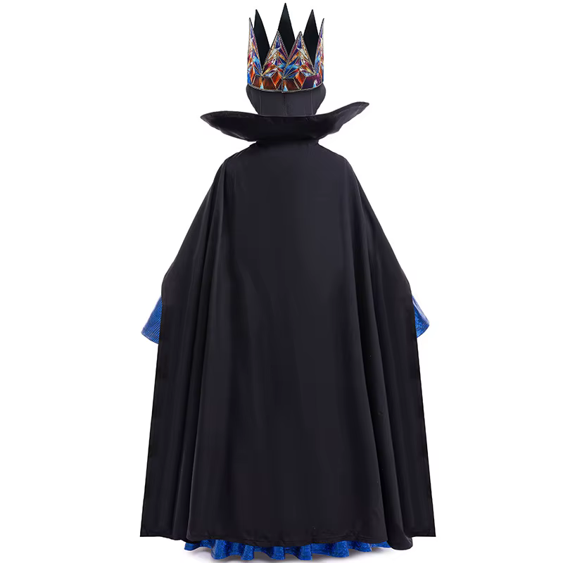 Costume de reine maléfique blanche-neige pour filles, vêtements de spectacle sur scène pour enfants,