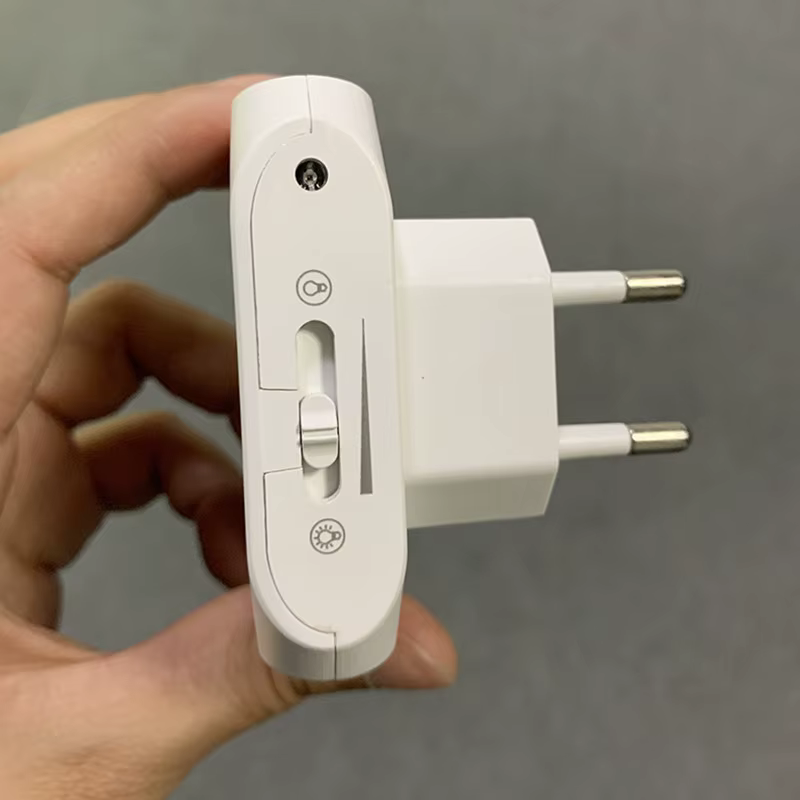 Veilleuse avec prise ue/US contrôle de la lumière LED lampe de nuit appliques murales pour la maison