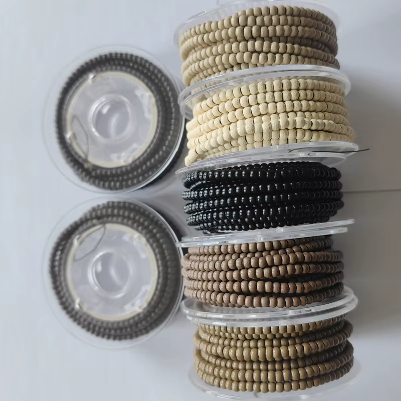 500 pièces préchargés 3.0mm Nano anneaux Silicone Nano anneaux liens perles outils d'extension de ch