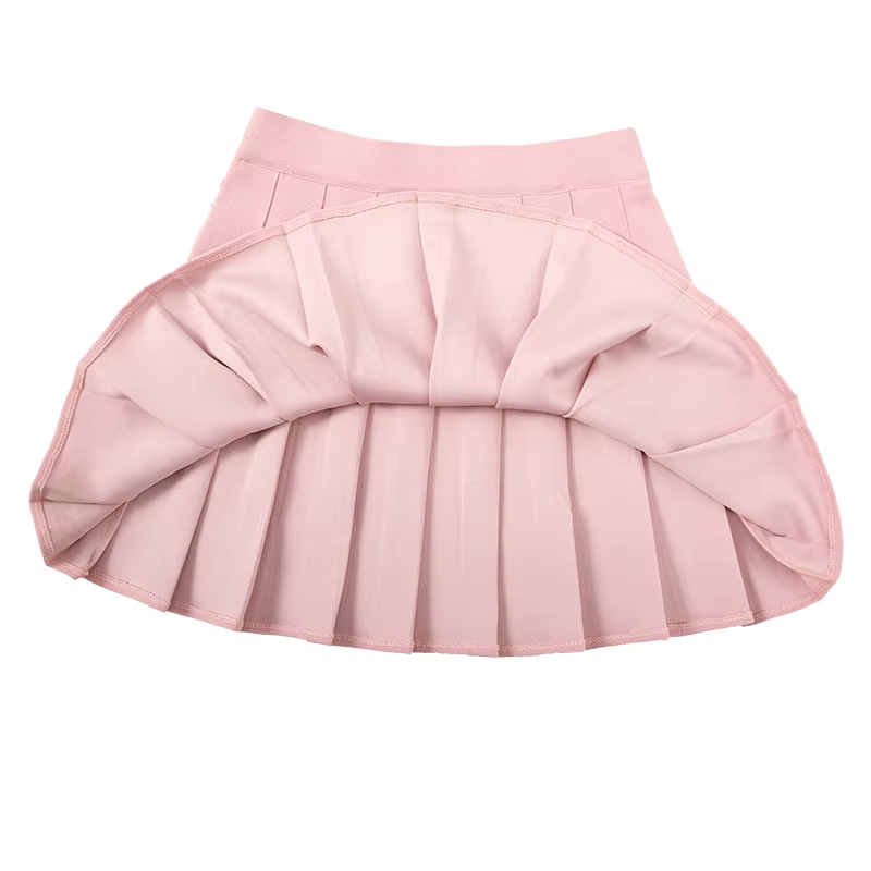 Sans Shorts femmes jupes taille haute a-ligne femme jupe plissée mode d'été femme Mini Harajuku dame
