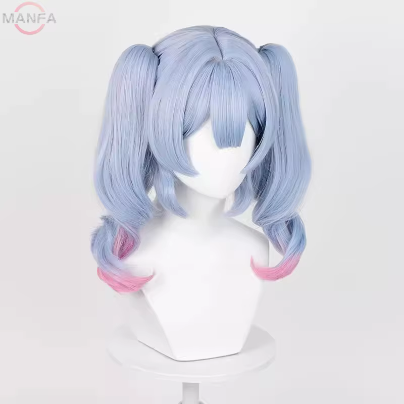 2 styles de perruque de Cosplay Miku Rabbit Hole, perruques synthétiques résistantes à la chaleur + 
