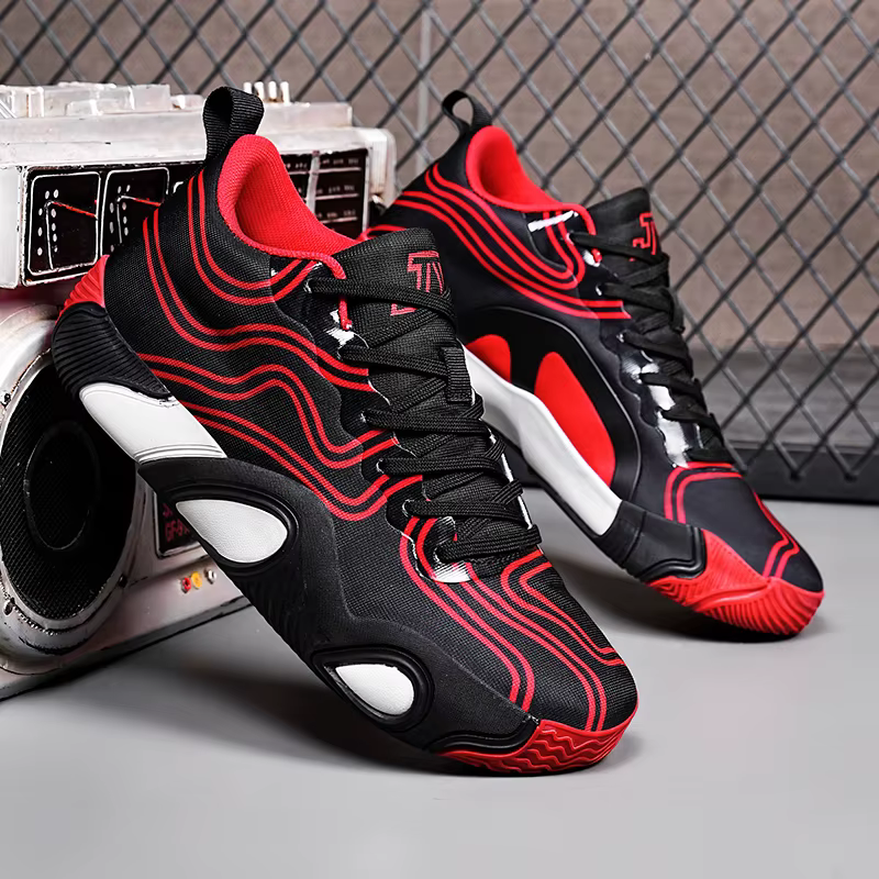 Chaussures de basket-ball pour hommes et femmes en automne et en hiver, antidérapantes, résistantes