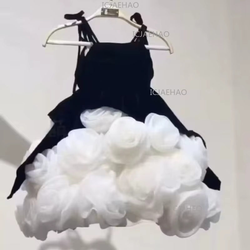 Nouvelle Robe de Princesse pour Petite Fille, Vêtements pour Filles, Robe sans Manches, Costume Form