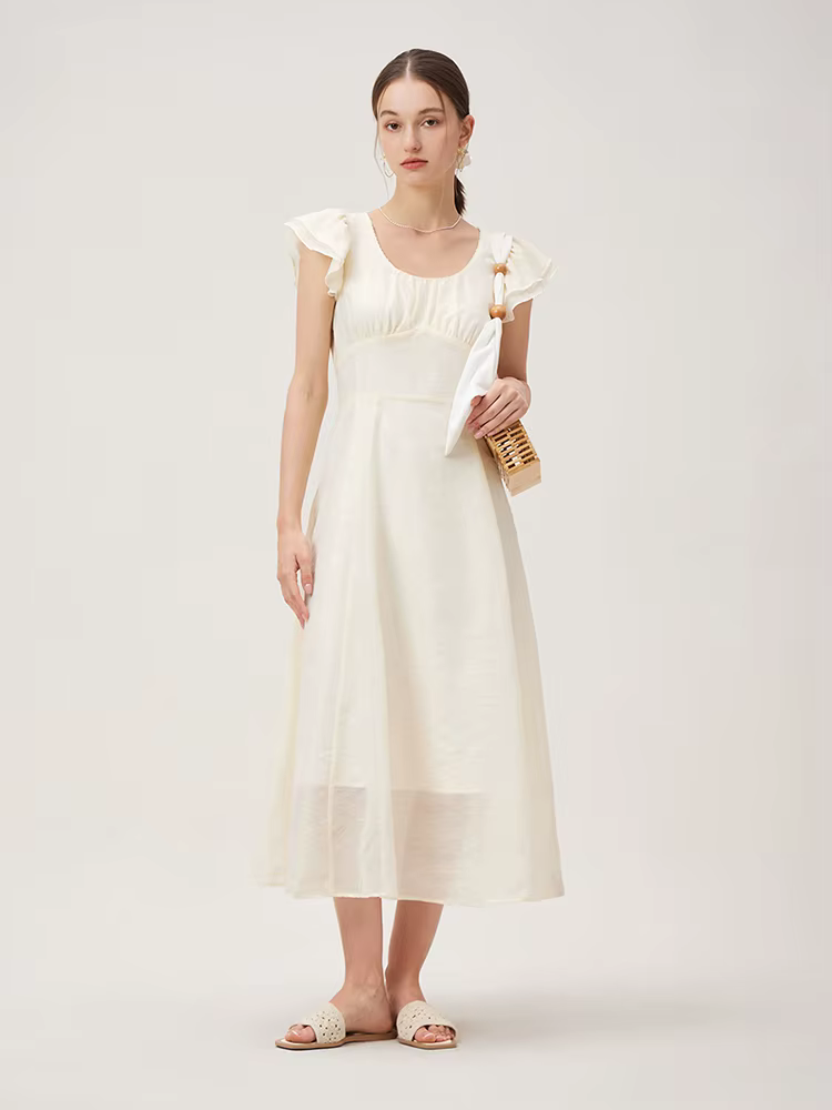 FSLE-Robe longue rouge à carreaux, taille haute, pour femme, tenue élégante et romantique, nouvelle 