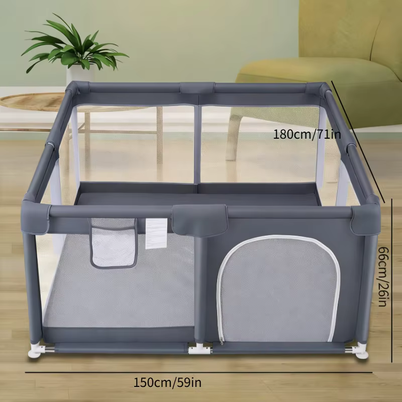 Parc pour bébé IMBABY, 59x71 pouces, parc de jeu pour tout-petits pour appartement, aire de jeux, cl