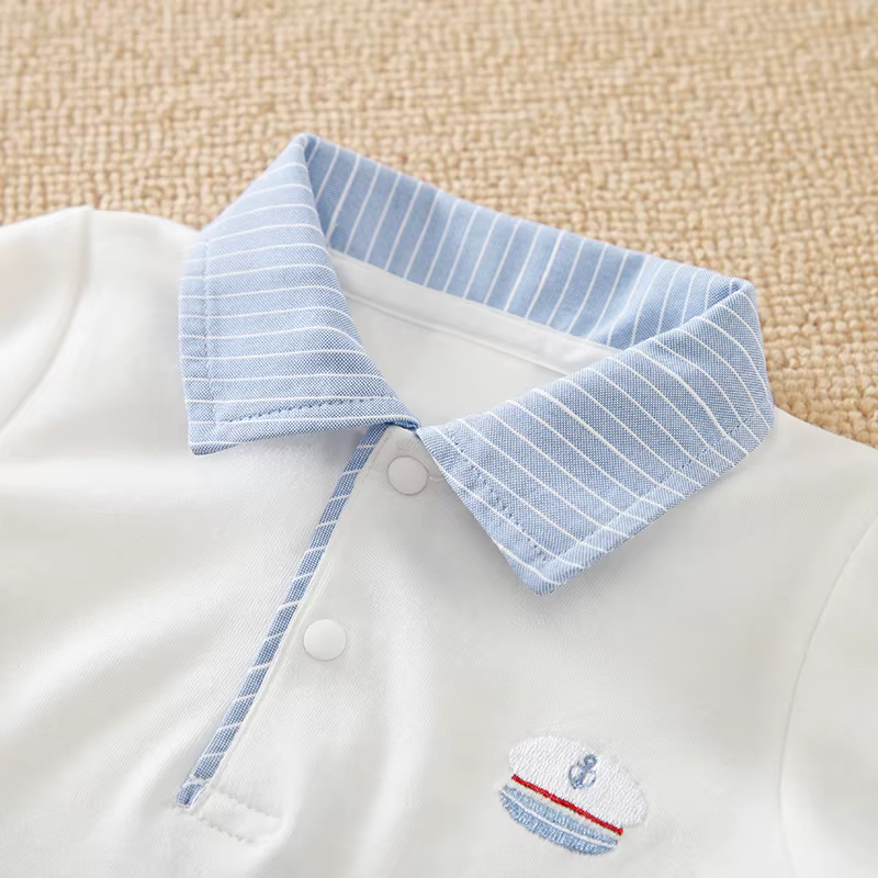 Body en coton pour garçon, mignon, solide, confortable, décontracté, manches longues, pour bébé, pri