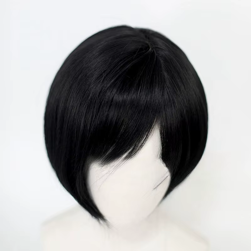 Perruque de Cosplay Anime Evil Ada Wong, cheveux synthétiques d'halloween, perruques résistantes à l