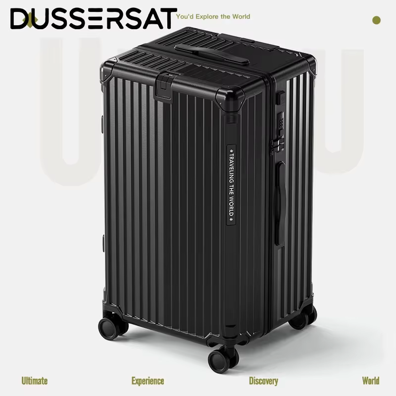 Valise de voyage de grande capacité, boîte d'enregistrement avec mot de passe, boîte à chariot de 20