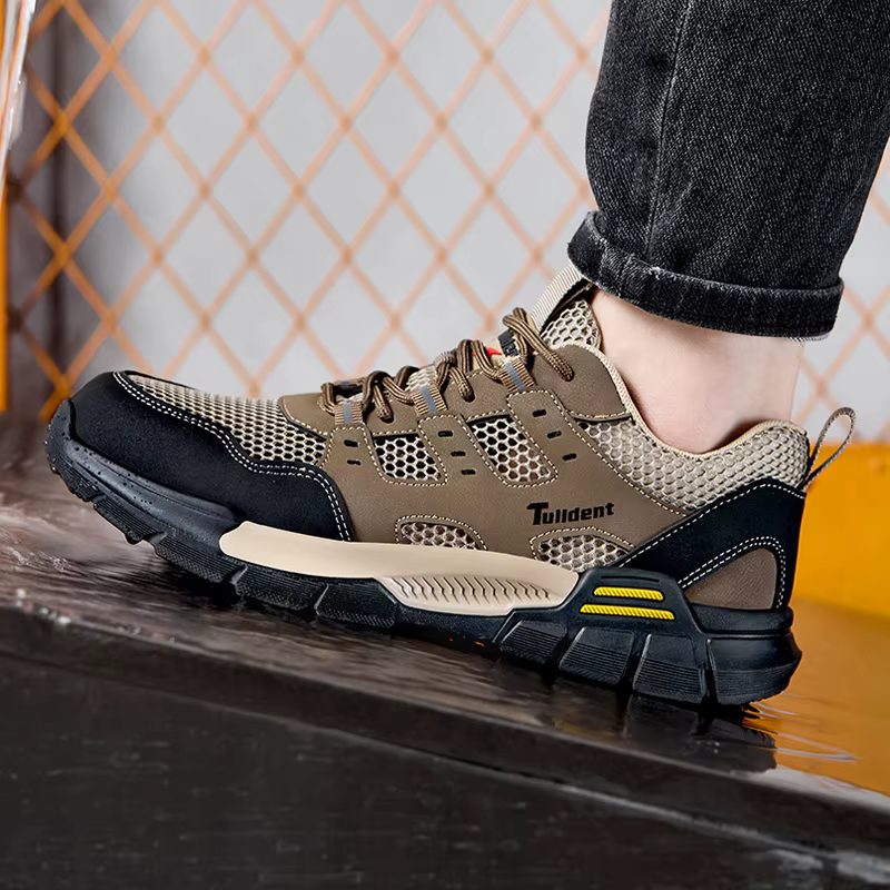 Chaussures de sécurité, chaussures de travail anti-écrasement et anti-coupures, chaussures de sport,