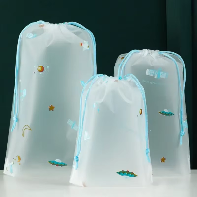 3TANCartoon-Sacs de rangement de proximité wstring, sacs de voyage étanches portables, chaussures, v