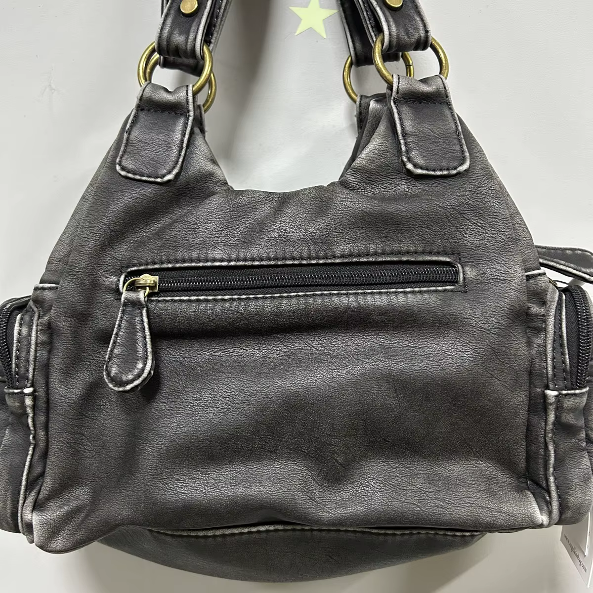 Sacs à main pour femmes, petit sac à bandoulière, fourre-tout souple, sacoche à la mode multi-poches