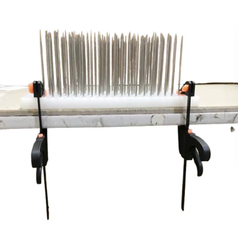 Hackle à cheveux en acier inoxydable, gadget de menuiserie bricolage, outils à main, peignage, calcu