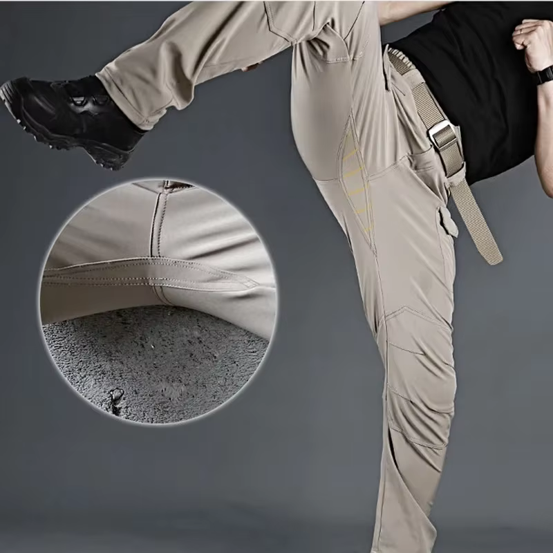 Pantalon cargo militaire tactique décontracté pour hommes, Softshell élastique, printemps-automne, r