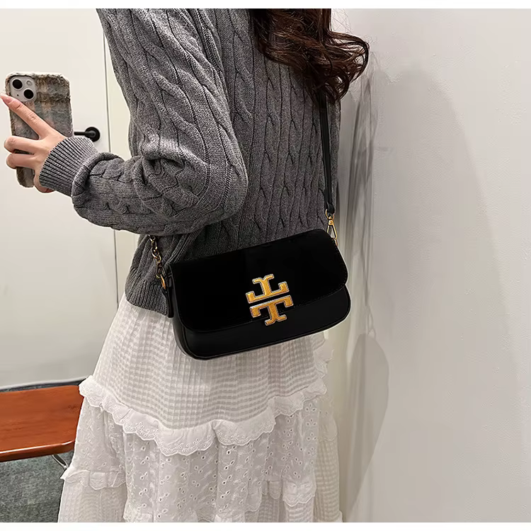 Nouveau sac à bandoulière carré vintage haut de gamme pour femme, sac à main polyvalent 2-en-1 avec