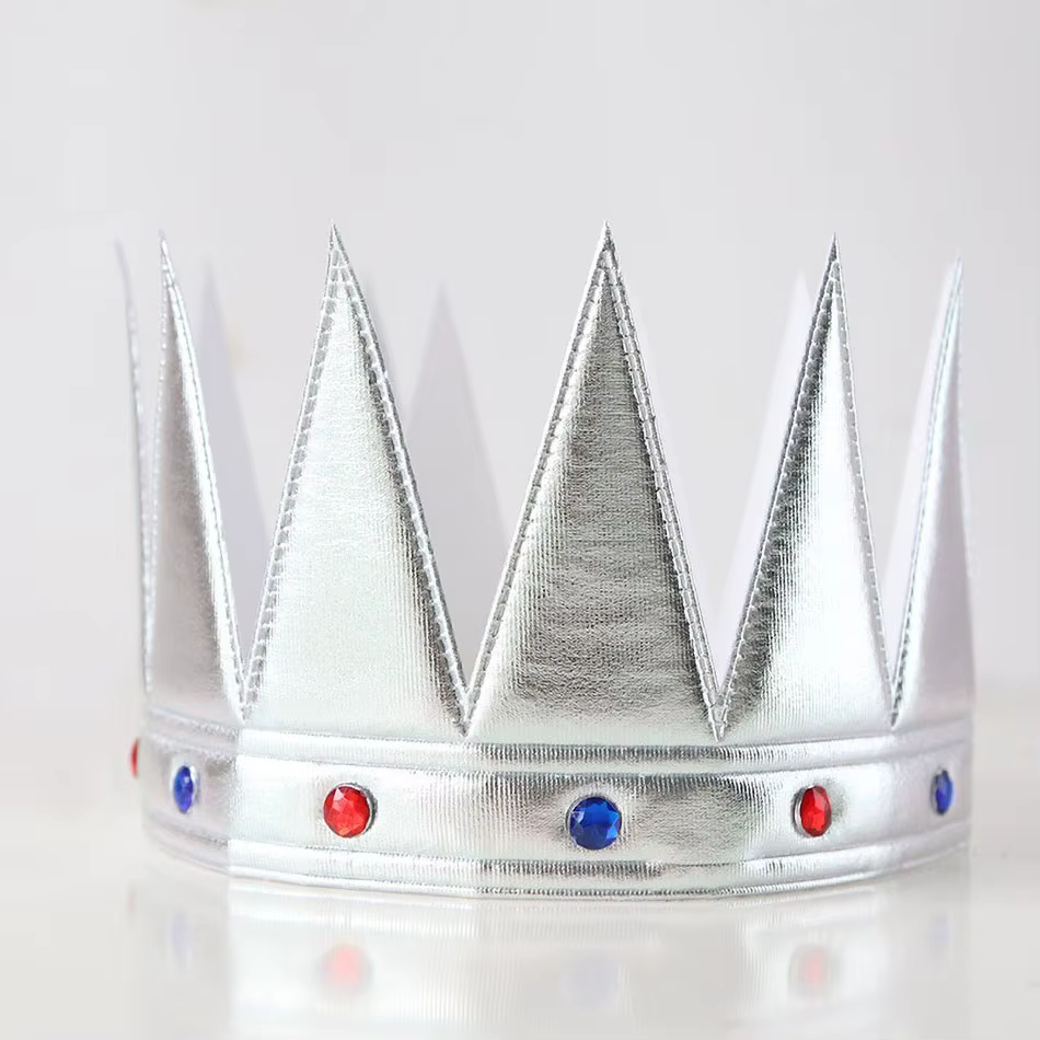 Couronne d'anniversaire élastique pour enfants, accessoires de photoshoot pour filles, bandeau de sa
