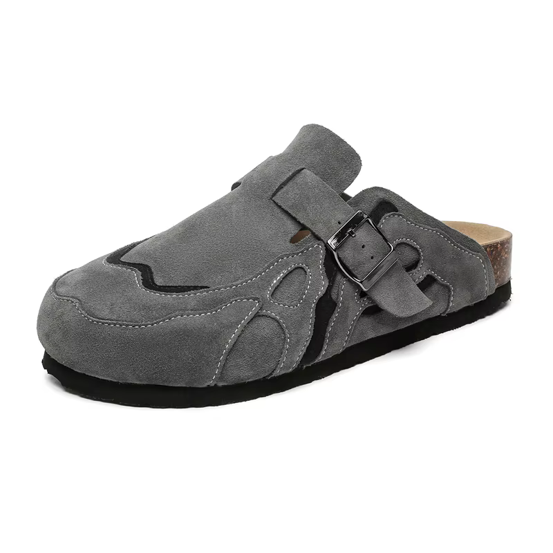 Demi-chaussures pour hommes et femmes, Mules, mocassins, pantoufles, dos ouvert, chaussures décontra