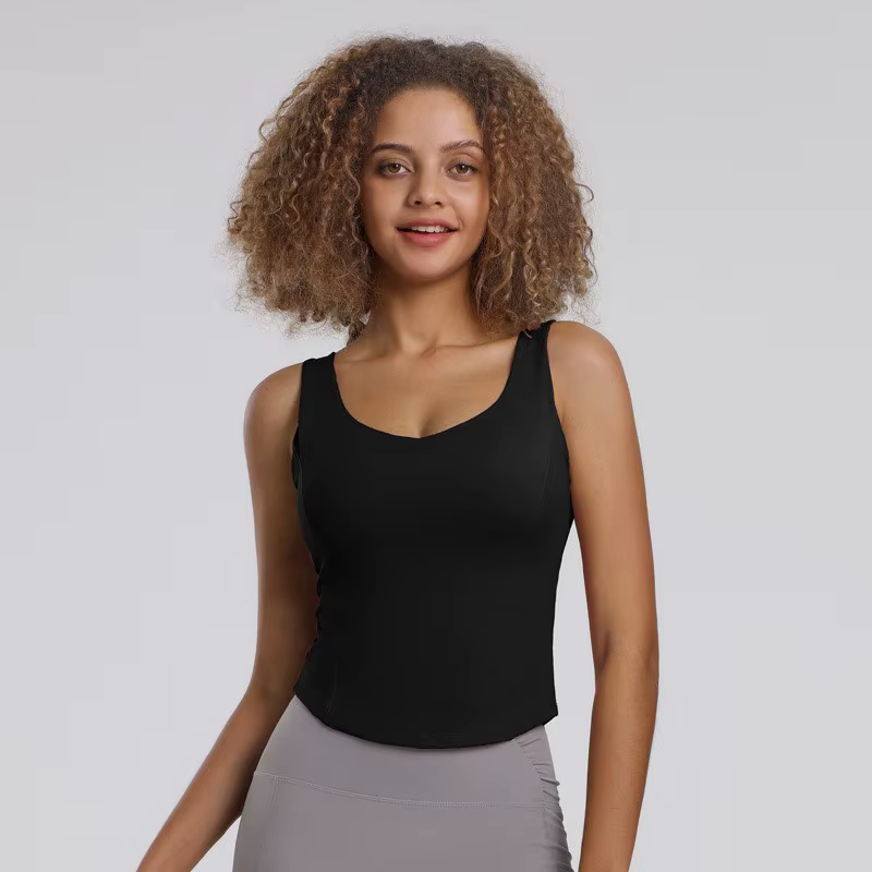 Soutien-gorge de sport sans couture pour femmes, haut tubulaire, sans manches, Streetwear, Camisole,
