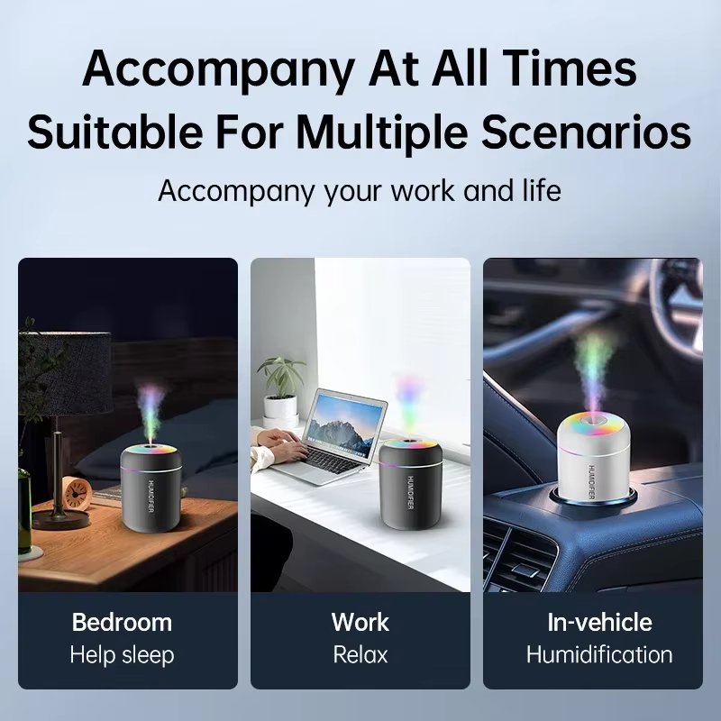 Mini humidificateur d'air Usb, diffuseur d'aromathérapie, purificateur d'huile essentielle, Spray d'