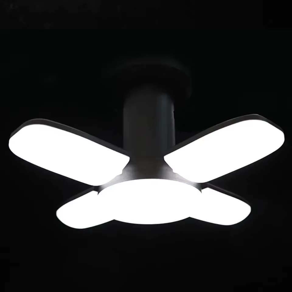 Éclairage extérieur LED feuille lampe de Camping accroché d'urgence solaire USB Rechargeable tente C
