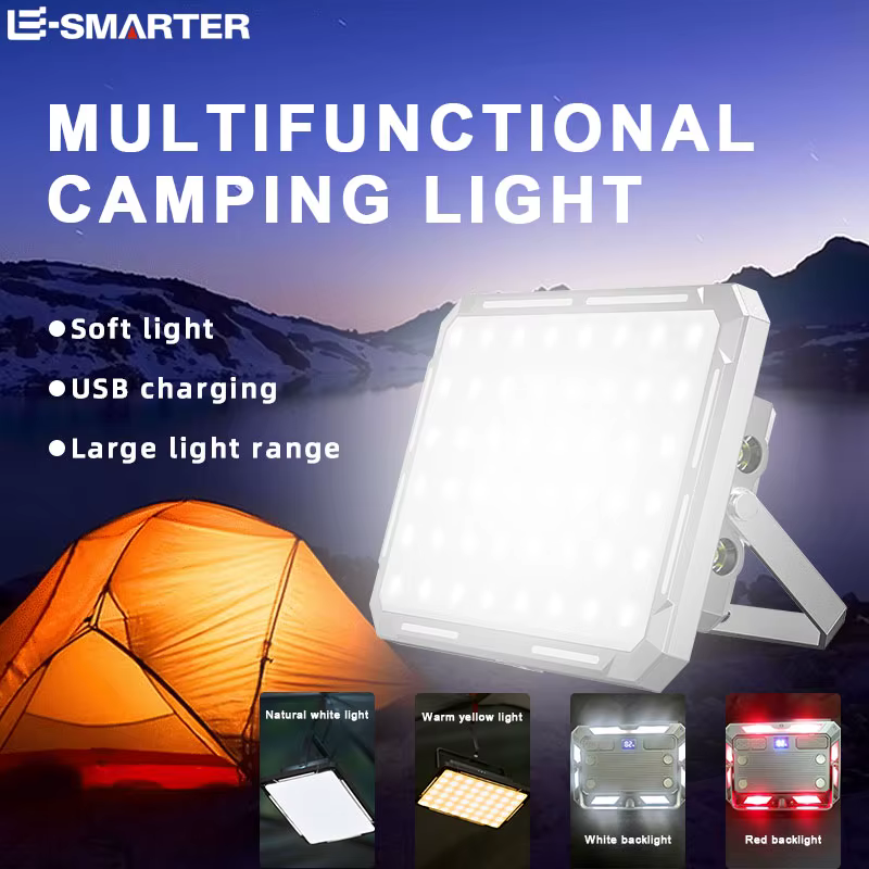 Lampe de tente de camping LED portable, budgétaire aste, haute puissance, éclairage de secours extér