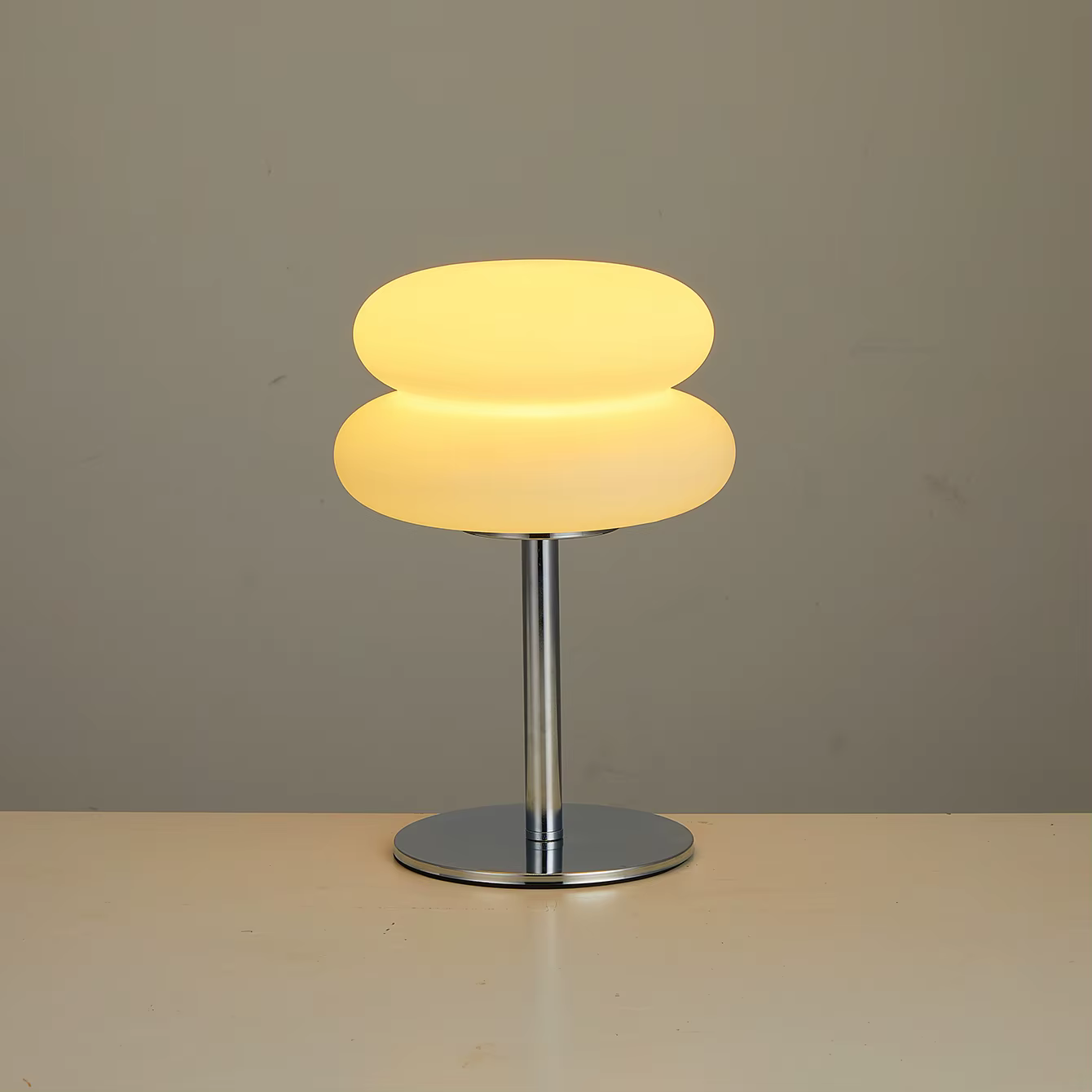 Bauhaus lampe de table abat-jour en plastique chambre chevet salon lampe champignon nordique 9 nivea