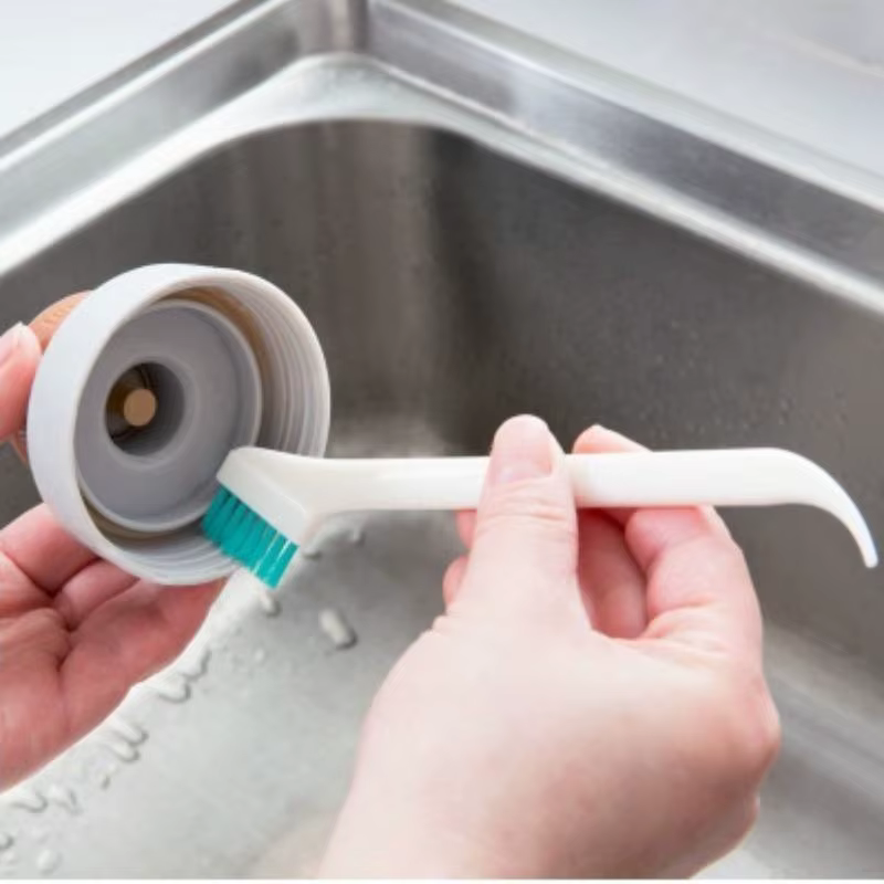 Brosse de nettoyage étroite à long manche, portable, pour biberon, outil de cuisine domestique, peti