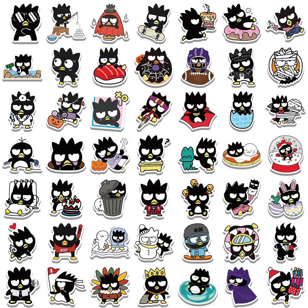 Autocollant de dessin animé Sanrio, étiquette Scrapbooking, pour ordinateur portable, Skateboard, vo