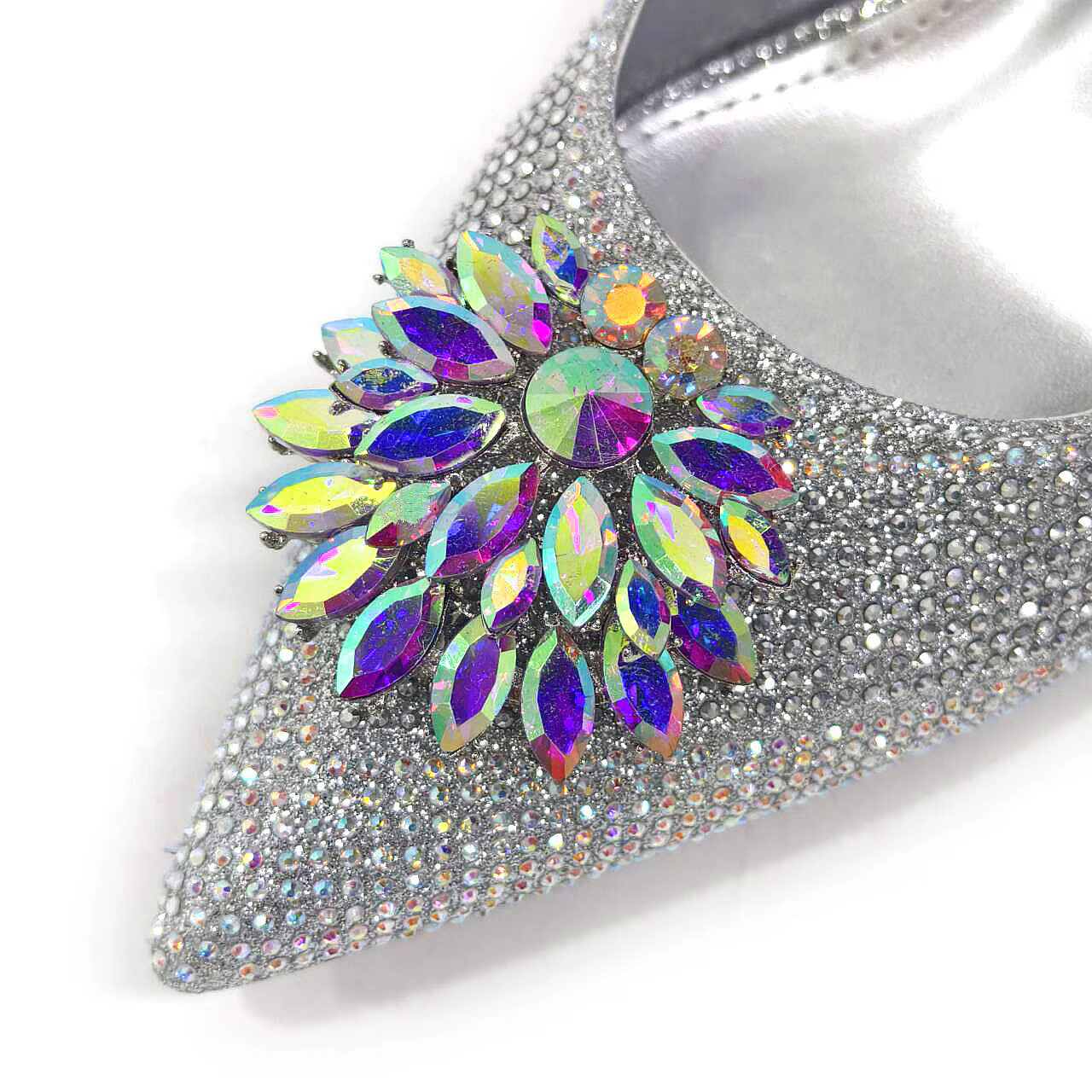 Venus Chan-Chaussures et Sacs Italiens pour Femme, Ensemble Assressenti, Argent 2024, Document, Stra