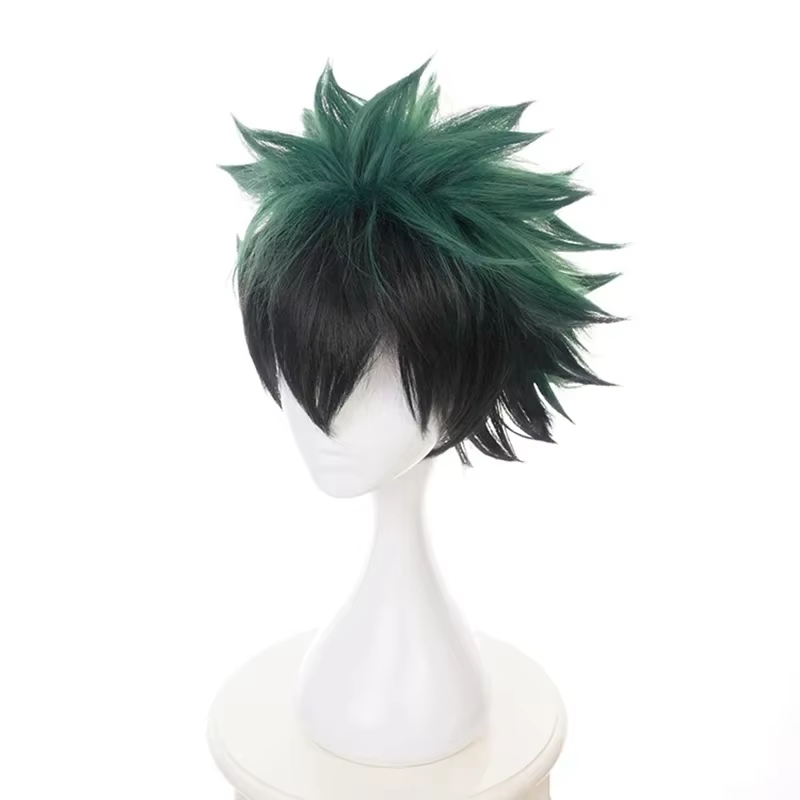 Perruque synthétique My Hero Academia Midoriya Izuku Bakugou Katsuki Bakugo, perruque courte pour Co